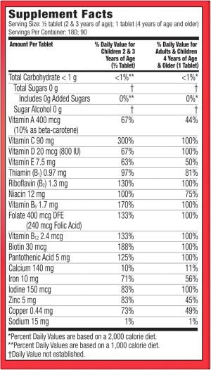 FLINTSTONES™ COMPLETE CHEWABLES MULTIVITAMIN